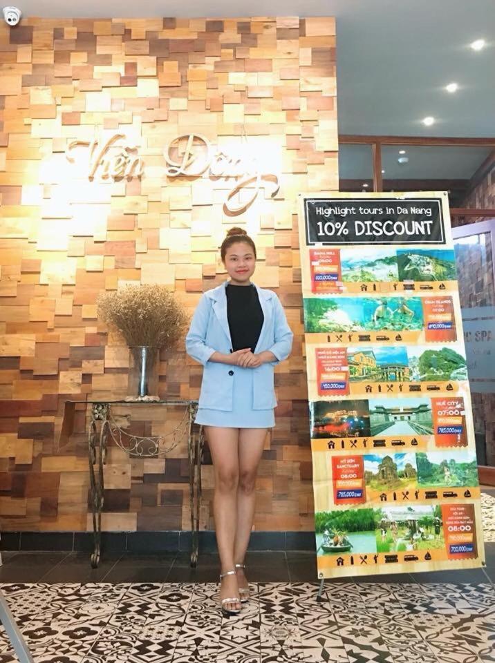 Vien Dong Hotel Da Nang Bagian luar foto